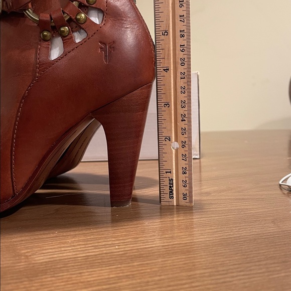 Frye Women's Heeled Boots in Rich Brown - Picture 15 of 16